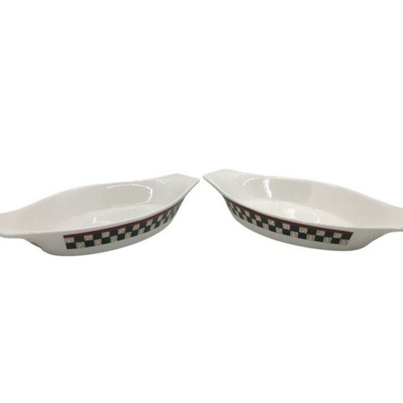 Betty Crocker Country Inn Collection Au Gratin Baking Dishes - Picture 1 of 3